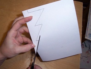 leikkaa kartonki tyhjäksi tee työkappale