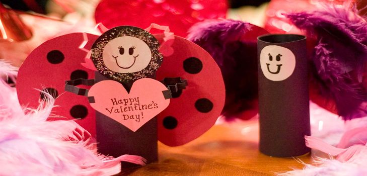 Teemme kauniin volumetric valentine 14. helmikuuta - mestari luokan kanssa valokuva