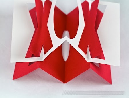 Teemme kauniin volumetric valentine 14. helmikuuta - mestari luokan kanssa valokuva