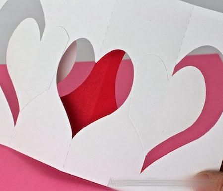 Teemme kauniin volumetric valentine 14. helmikuuta - mestari luokan kanssa valokuva