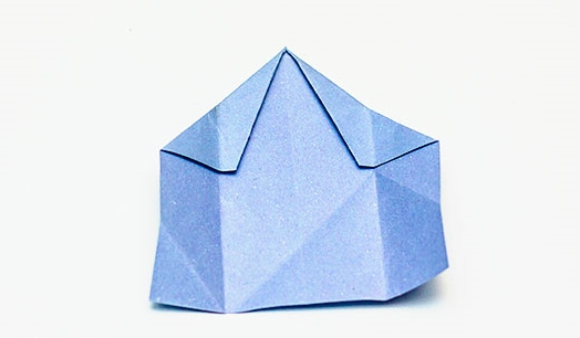 Kuinka tehdä origami kukka omalla kädelläsi