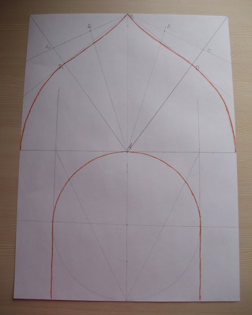 Venäjän kartongin kokoshnik