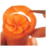 Carving vihanneksista ja hedelmistä?
