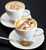Latte art - kahvimaalaus Latte art - kahvimaalaus