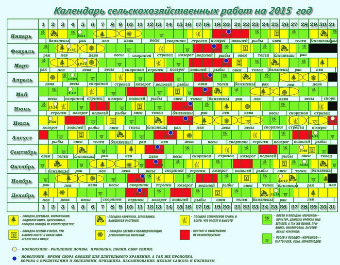 Puutarhaviljelijän kuun kalenteri syyskuussa 2015