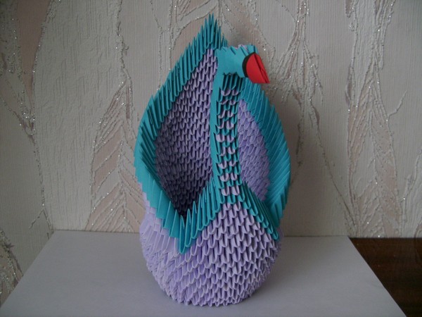Kuinka tehdä muhkea origami moduuleista - askel askeleelta ohjeita valokuvilla ja videoilla