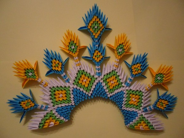 Kuinka tehdä muhkea origami moduuleista - askel askeleelta ohjeita valokuvilla ja videoilla
