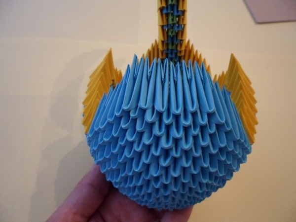 Kuinka tehdä muhkea origami moduuleista - askel askeleelta ohjeita valokuvilla ja videoilla