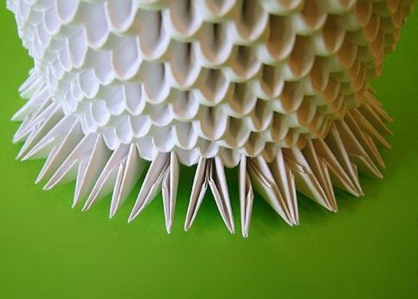 Kuinka tehdä muhkea origami moduuleista - askel askeleelta ohjeita valokuvilla ja videoilla