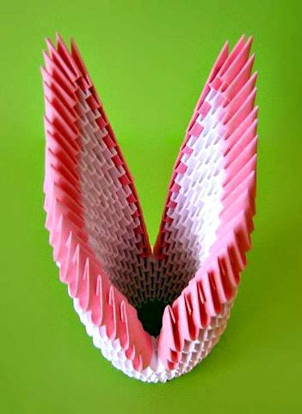 Kuinka tehdä muhkea origami moduuleista - askel askeleelta ohjeita valokuvilla ja videoilla