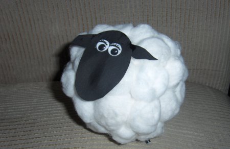 Uudenvuoden käsityöt omilla käsillään: pellavavilla tehty lampaat, valokuvallinen mestariluokka