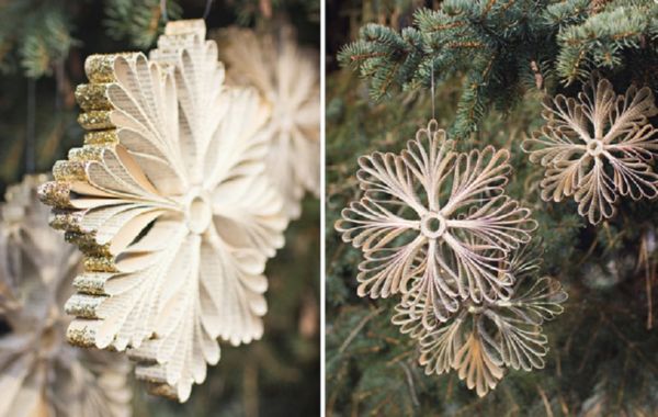 Kauniita lumihiutaleita vuoden 2017 uusivuosi omilla käsiinsä paperilla - kaavioita ja valokuvia vaiheittain. Master-luokat lapsille suurissa lumihiutaleissa origami-tekniikassa