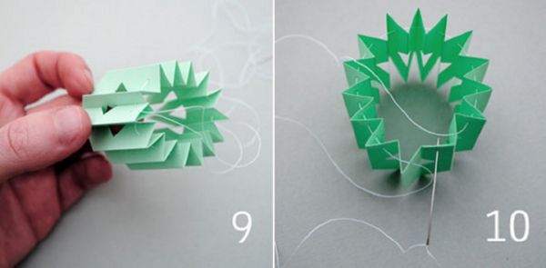 Kauniita lumihiutaleita vuoden 2017 uusivuosi omilla käsiinsä paperilla - kaavioita ja valokuvia vaiheittain. Master-luokat lapsille suurissa lumihiutaleissa origami-tekniikassa