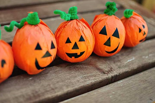 Käsityöt lapsille Halloweenissa