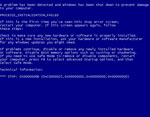 BSoD - sininen kuolemanäyttö