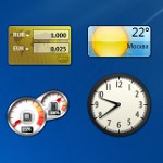 Windows 7 Desktop gadgetit Windows 7 Desktop gadgetit