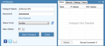 ohjelman Mhotspot