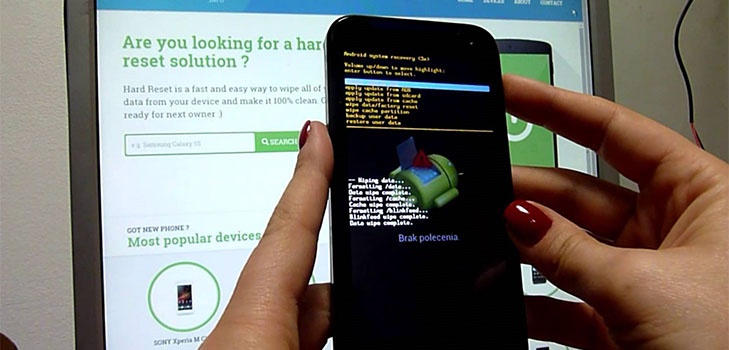 Samsungin asetusten palauttaminen