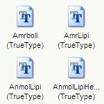 Fontin asentaminen Windowsiin