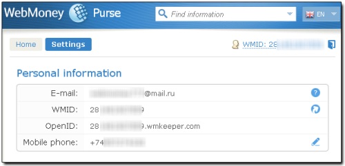 Miten täydennä Webmoney