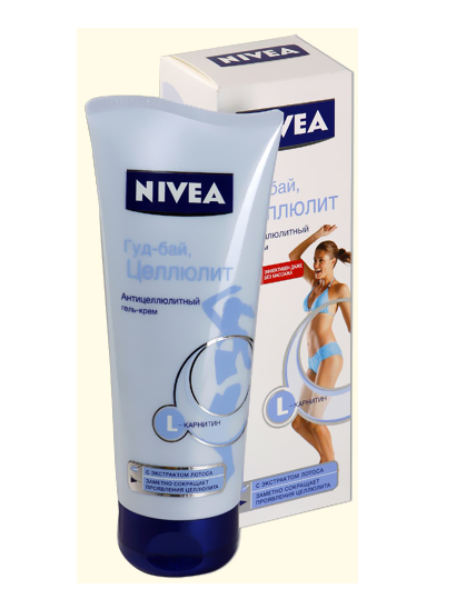 Nivea Body "Good-bye, selluliitti" geeli-kerma