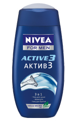Nivea For Men suihkugeeli miehille