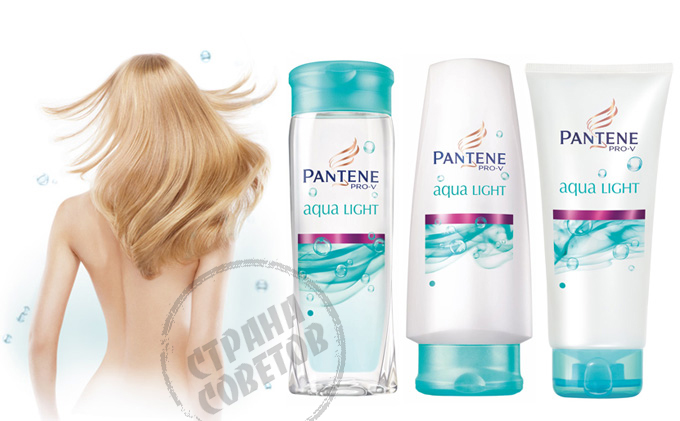 Pantene Pro-V AquaLight shampoo, balsami, naamio, spray