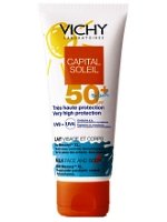 Vichy Capital Soleil aurinkovoidetta Maito lapsille SPF50 + kasvolle ja keholle