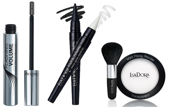 Black & White: kokoelma meikkiä Isadora Monokromaattinen look