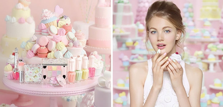 Kauneus jälkiruoka: kevät Kokoelma meikki Jill Stuart Makeiset Couture