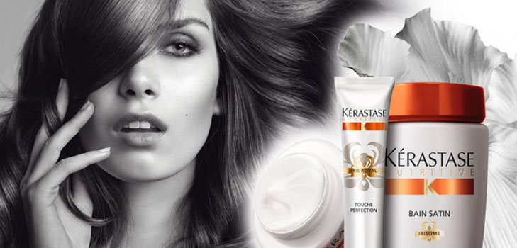 Kerastase Nutritive -mallisto kaikentyyppisille kuiville hiuksille