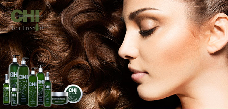 Summer-kosteuttava: hiustenhoitotuotteiden kokoelma SHI Tea Tree Oil
