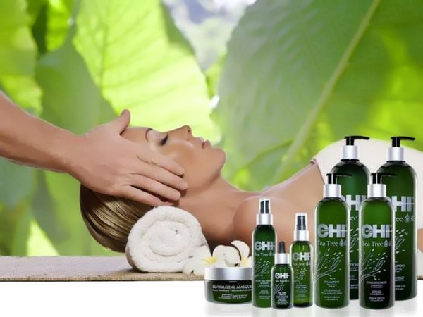 Summer-kosteuttava: hiustenhoitotuotteiden kokoelma SHI Tea Tree Oil