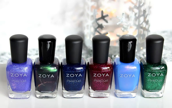 Parasta uudenvuoden nailataidetta lakalla Zoya Enchanted