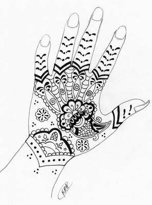 Mehendi kotona