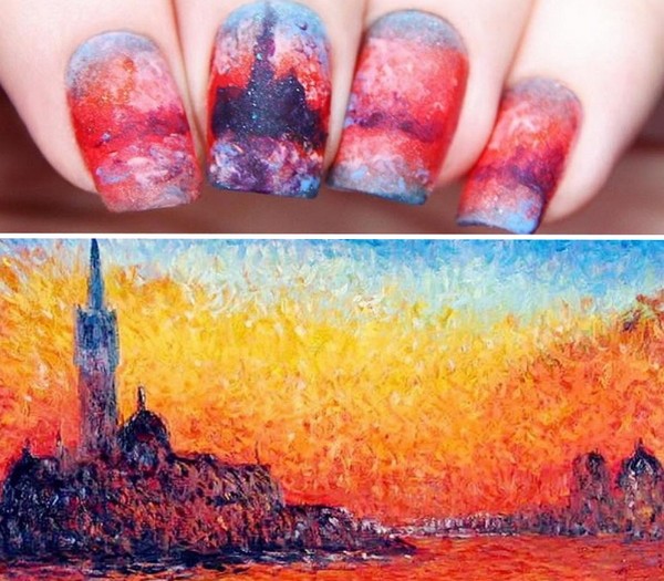 Neil-maalaus: Art Manicure - Trend-2016