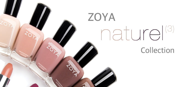 Zoyn pastelli-manikyyri: kokoelma lakkoja Naturel 3 Spring 2017