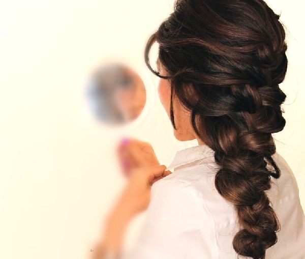 Kampaamon uudenvuoden hairstyle omilla kädillä - muotin ideoita lyhyille, keskikokoisille, pitkille hiuksille, valokuville