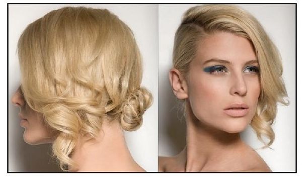 Kampaamon uudenvuoden hairstyle omilla kädillä - muotin ideoita lyhyille, keskikokoisille, pitkille hiuksille, valokuville
