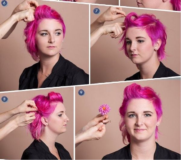 Kampaamon uudenvuoden hairstyle omilla kädillä - muotin ideoita lyhyille, keskikokoisille, pitkille hiuksille, valokuville