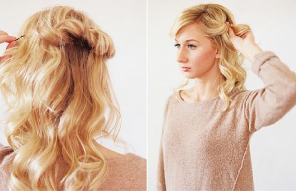 Kampaamon uudenvuoden hairstyle omilla kädillä - muotin ideoita lyhyille, keskikokoisille, pitkille hiuksille, valokuville