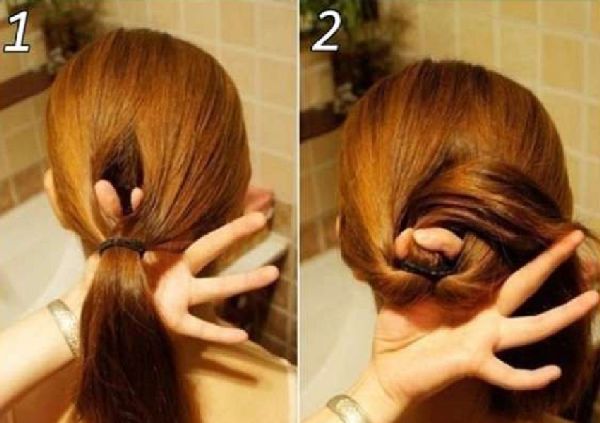 Kampaamon uudenvuoden hairstyle omilla kädillä - muotin ideoita lyhyille, keskikokoisille, pitkille hiuksille, valokuville