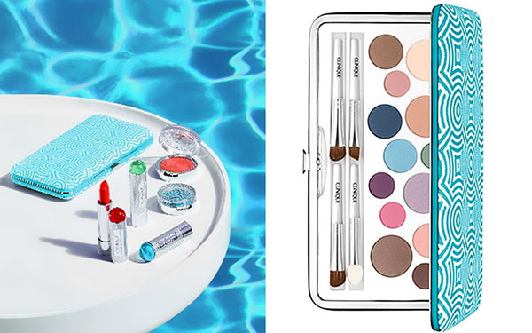 Rose, taivaansininen ja kerma: Clinique + Jonathan Adler 2017 meikkikokoelma