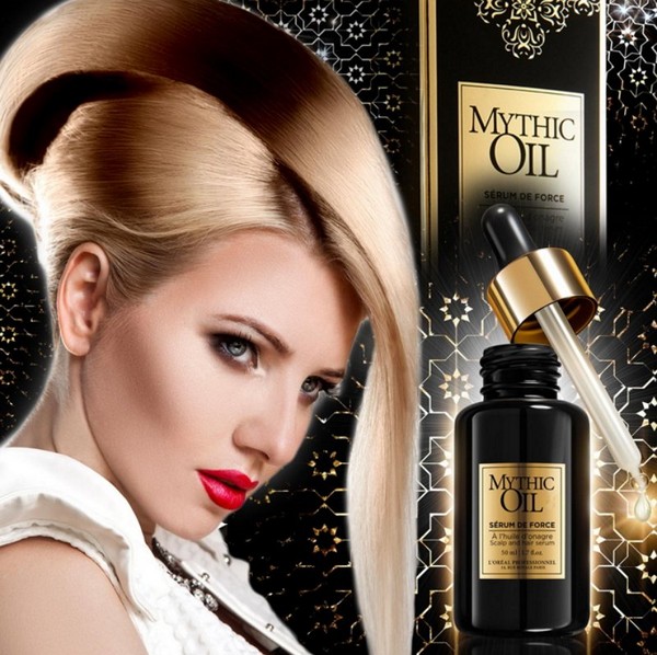 Voimakas ja loistava: L'Oréal Mythic öljyseerumi De Force Serum