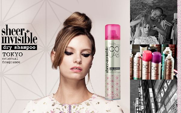 Muodin ja tieteen symbioosi: Colab Sheer & Invisible kuiva shampoot