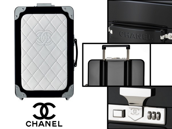 Tie kutsuu: Chanel-laukku-matkalaukku Minaudiere