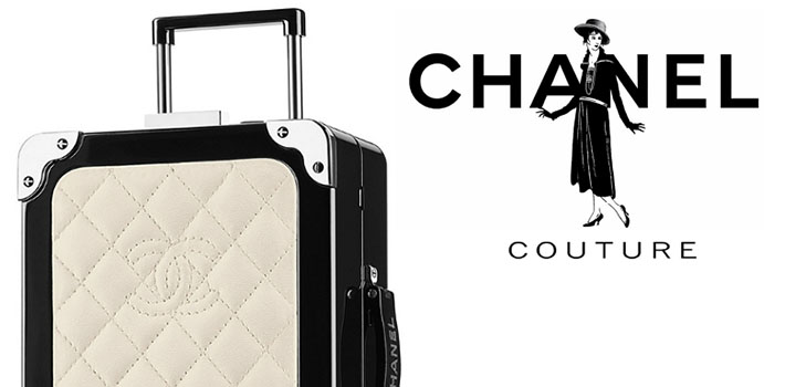 Tie kutsuu: Chanel-laukku-matkalaukku Minaudiere