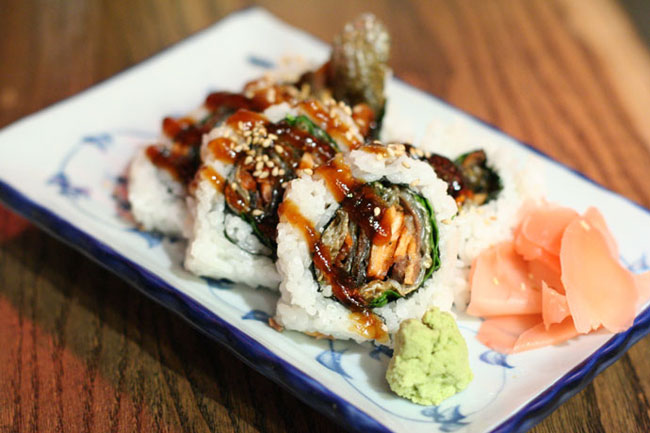 Ainekset sushille