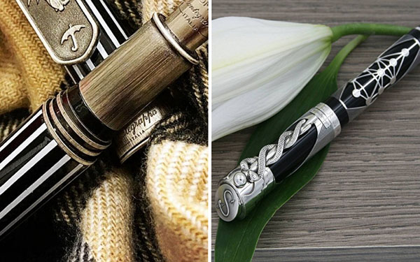 Hieno lahja: Montegrappa-kynät, joissa on ainutlaatuinen muotoilu
