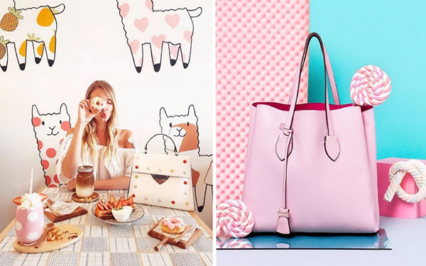 Coccinelle-karkkipussit tylsäksi jouseksi: Candy Pop -viiva